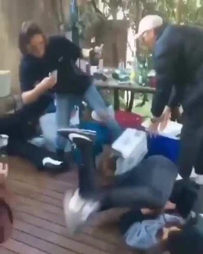 WCGW trying to kick open a beer