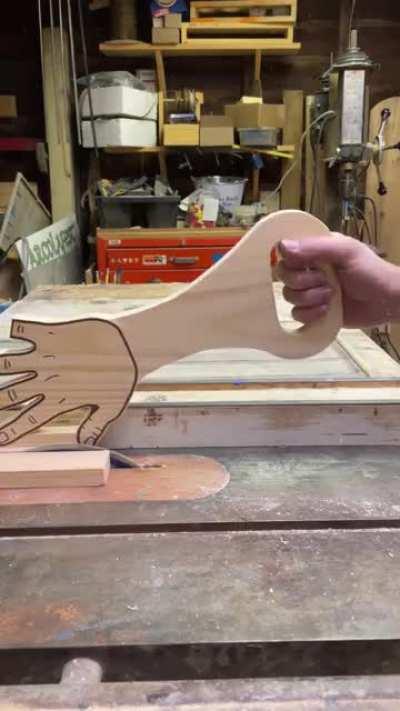 My new push stick design