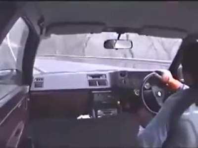 The legend says that he is still drifting