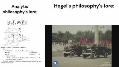 Hegel fans rise up! We've been hated for so long on this sub! Don't understand Hegel? Clearly skill issue ð (Watch til the end with sound on)