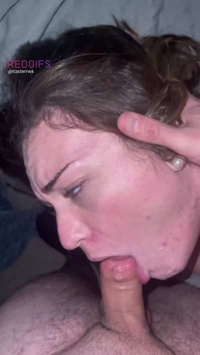 Need him to be rougher when throating me…