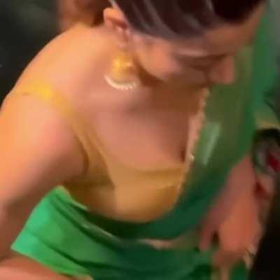 National Slut Rashmika Mandhana knows how to get films and surely knows how to properly promote them. Look at her Tits growth which surely became more bustier than before now after getting used regularly in Bollywood.