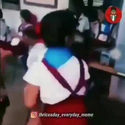 When parents think there child is studying in the school but what actually is happening