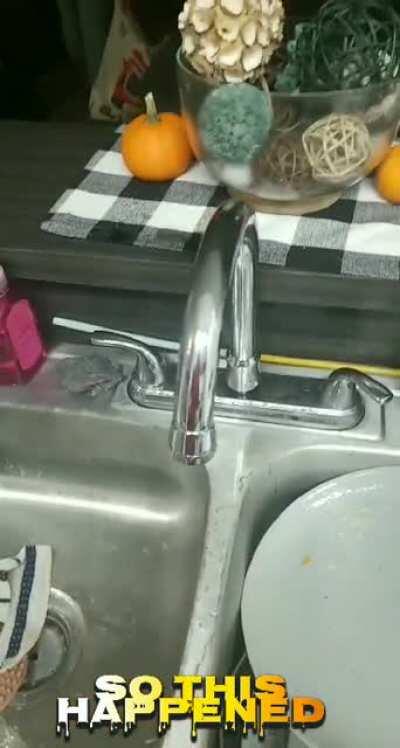 Spooky faucet
