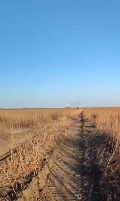 Ukranian Buk-M1 engaging an airborne target.