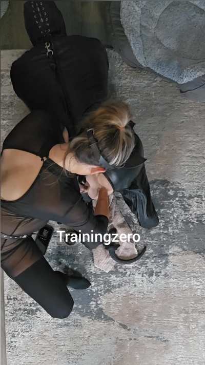 I've trained my husband's ass so well 