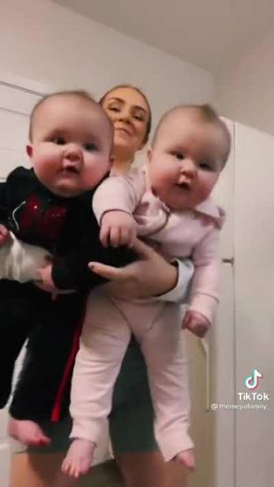 Funhouse mirror babies