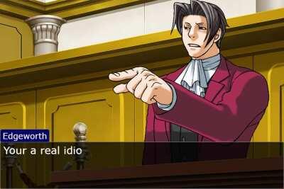 Let's take a minute to appreciate every ace attorney case in a nutshell.