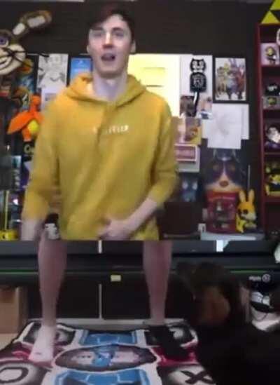 No pants Dawko