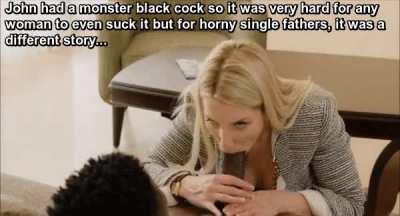 A sissy dad can take care of big cocks better than any girls and I can demonstrate that