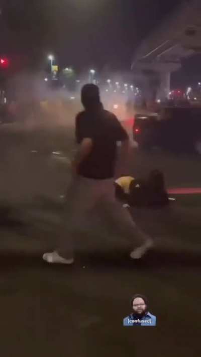 Street takeover concludes just as you'd expect