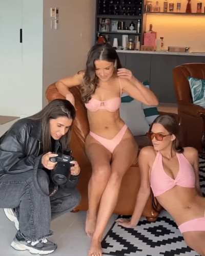 Everie Swim BTS