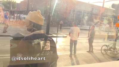 Sheer top at McDonalds