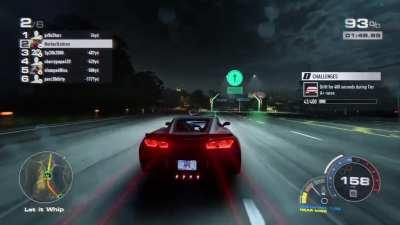 Crazy dodge, crazy win... can't believe I survived. Awesome drivers in this lobby