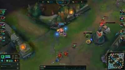 The Most Flashy and Unnecessary Thresh Play U Will Ever See