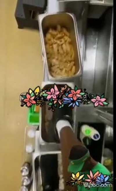 Subway Worker Walks on Food For Clout and Tags Himself Twice. (Usernames Censored).