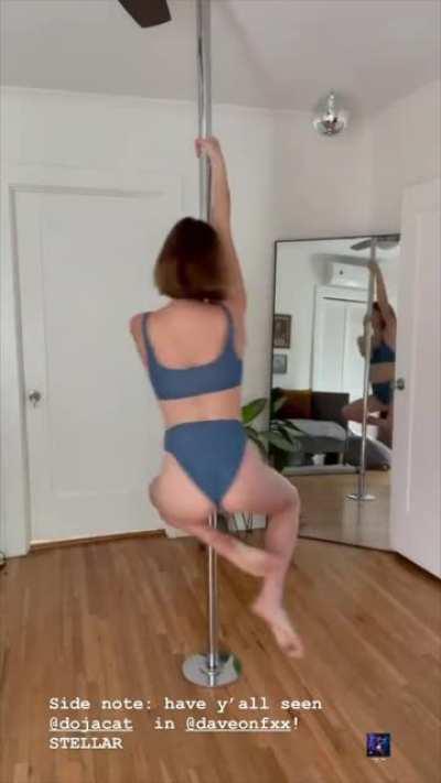 Working on her inverts (full HQ with sound)