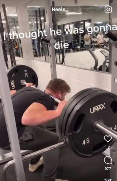 Back day on leg day is insane lmao.