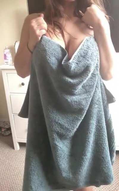 Hope you enjoy a towel drop?