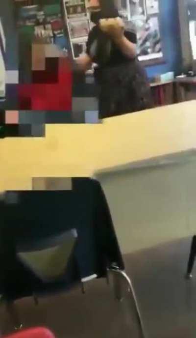 middle school teacher explains tolerance by calling a straight kid a straight jerk and a dick