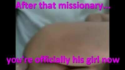 Worship his cock and submit your pussy