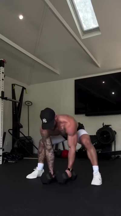 Full Body Workout to Build Muscles With Dumbbell 💪🏻 🏋️