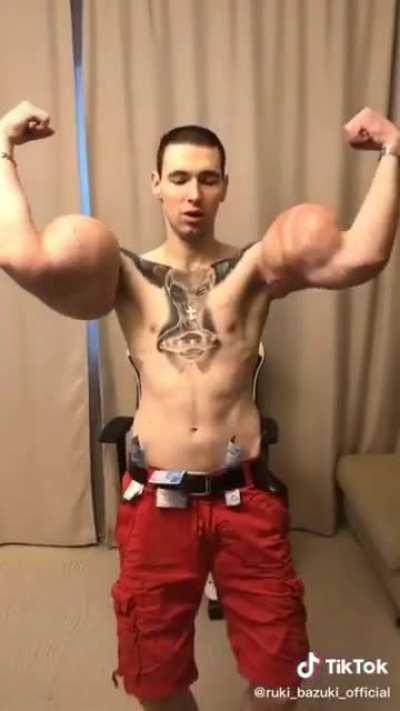 He just shot himself up