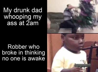 Get ready robber youre next