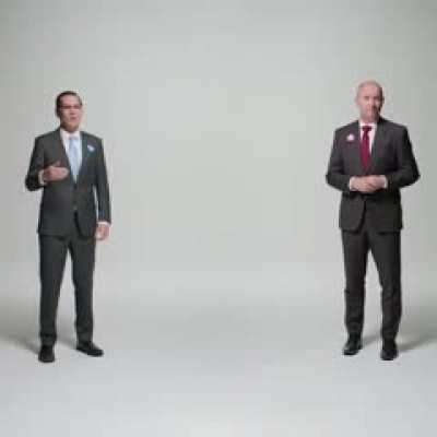Two politicians made an ad getting along instead of fighting each other