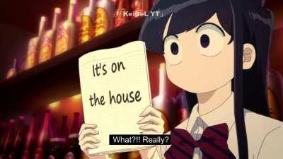 Stardust Crusaders meets Komi-san