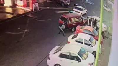 Asalto a camión de valores en Hermosillo “The Town” región 4