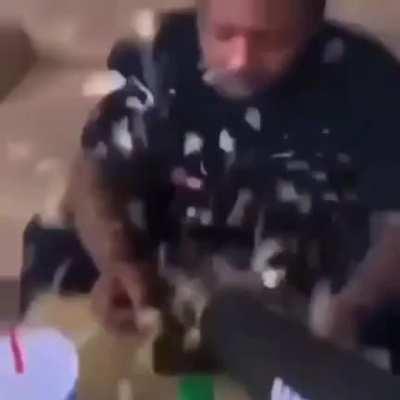 Leafblowin the salad fo today