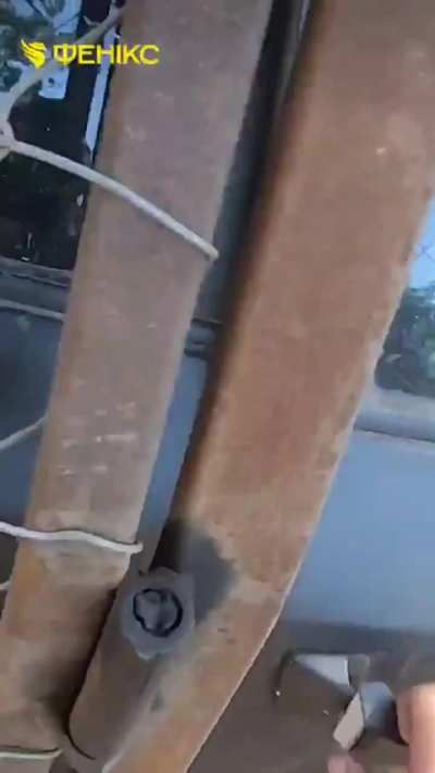 Ukrainian drone operators of the Border Guard UAS Regiment Phoenix were hit by a Russian FPV drone during a rotation on the eastern front. Fortunately they were successfully evacuated with only minor wounds. Published 02.10.2025