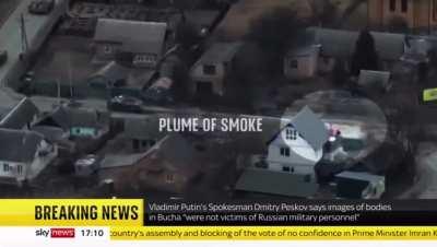 Russian spokesperson getting called out for lying live on TV