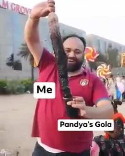 If Hardik Pandya has 1 million lovers, I am one of them If Hardik Pandya has only 1 fan, I am THAT fan If Hardik Pandya has zero fans, it means that I am no more 😭