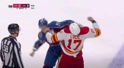 Lucic vs MacDermid heavyweight tilt