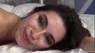 When u try to be a good girl and smile, but also have to spit out every drop cause YUCK!🤢🤮