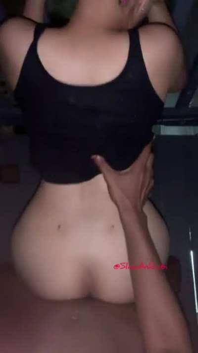 Late night balcony sex?😫💦 SlimAnRubi on Twitter and Snap