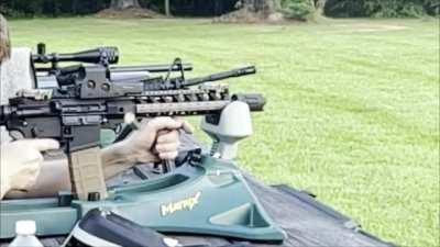 Muzzle flash comparison between ASR devices on 11.5