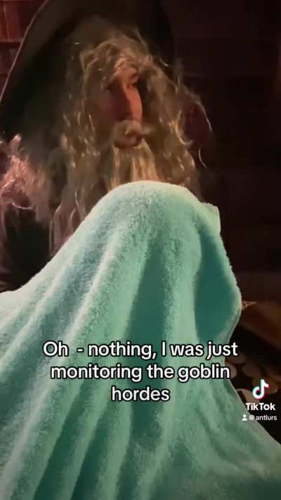 Caught my wizard at a weird time…