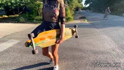 Be sure to look both ways when crossing!😘 [F]