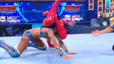Carmella Reverse Lateral Figure Four