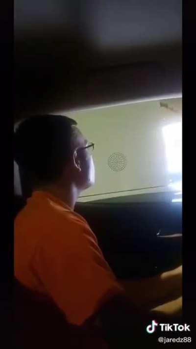 An actually great drive thru prank