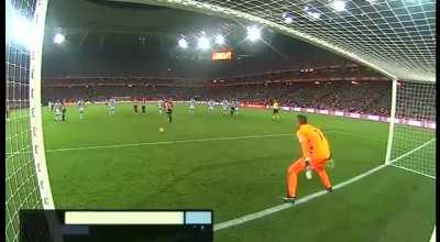 Aduriz scores cheeky one of a kind penalty with a one step technique, like a boss.