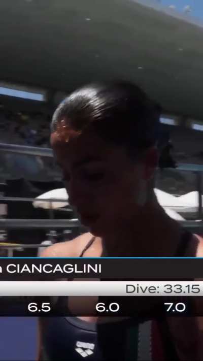 Rebecca Ciancaglini - Italian diver