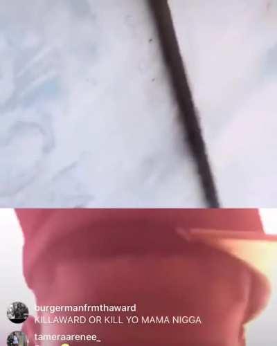 Who is this on the live with African cuzz?