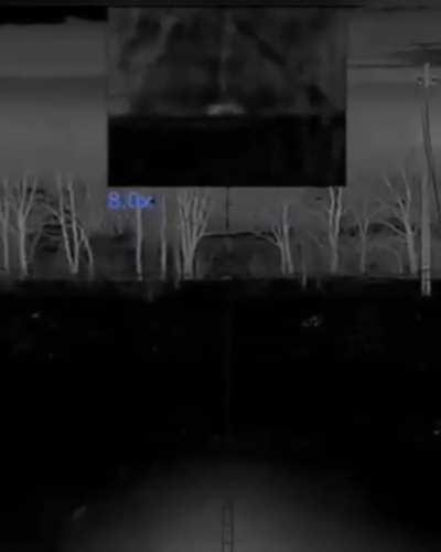 Ukrainian sniper hit lone RAF solider