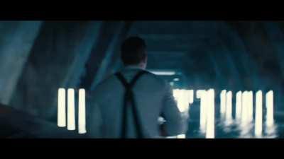 IMO, this is NTTD's best moment: Craig's Bond finally going all-out badass, the Bond-style Zimmer score blaring, and finishing with an instant classic moment that resembles the iconic gunbarrel. Just perfect!