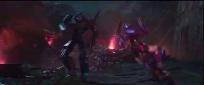 That one part from the tf one trailer but with the funny