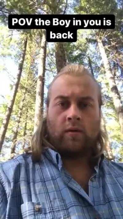 Just a guy being a dude